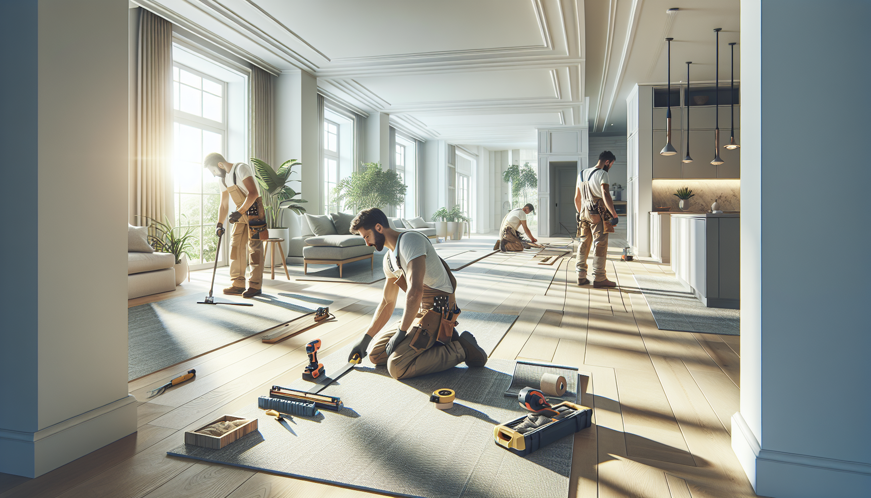 Flooring Installation service by Test Remodeling 123